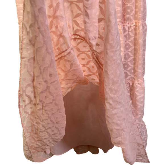 ALICE‎ + OLIVIA English Rose Jacquard Tiered Silk Midi Dress - NWT - Picture 10 of 13